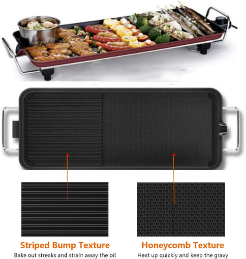 1500W Electric Grill BBQ Griddle