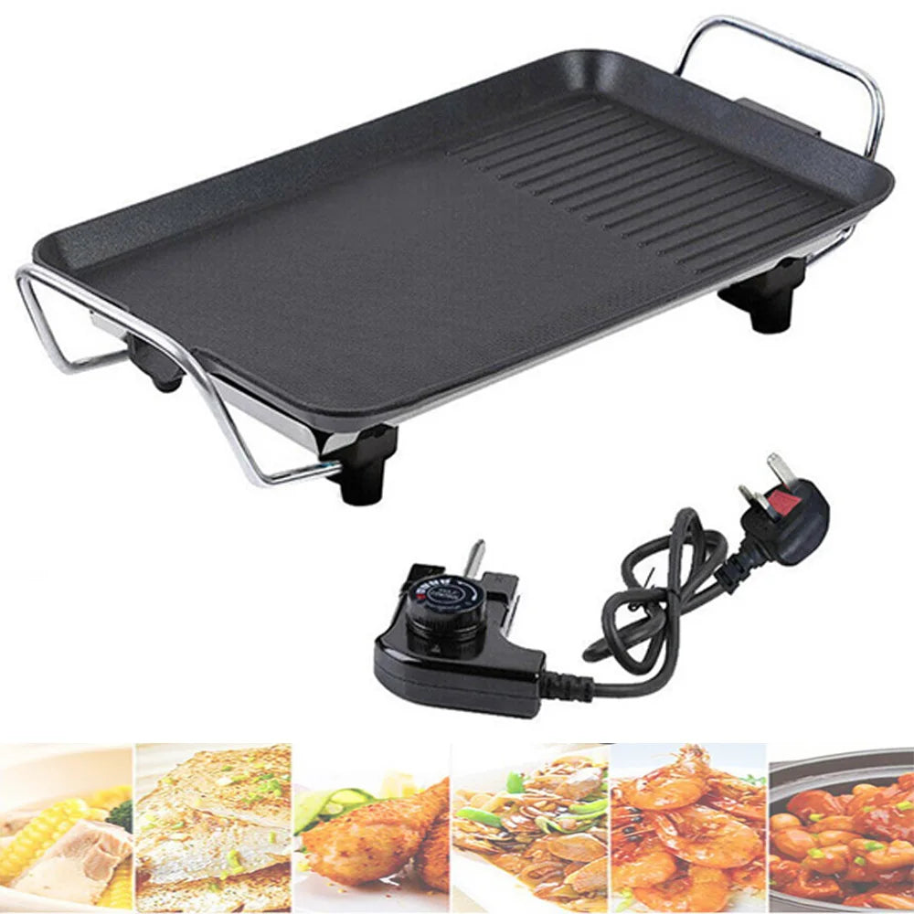 1500W Electric Grill BBQ Griddle