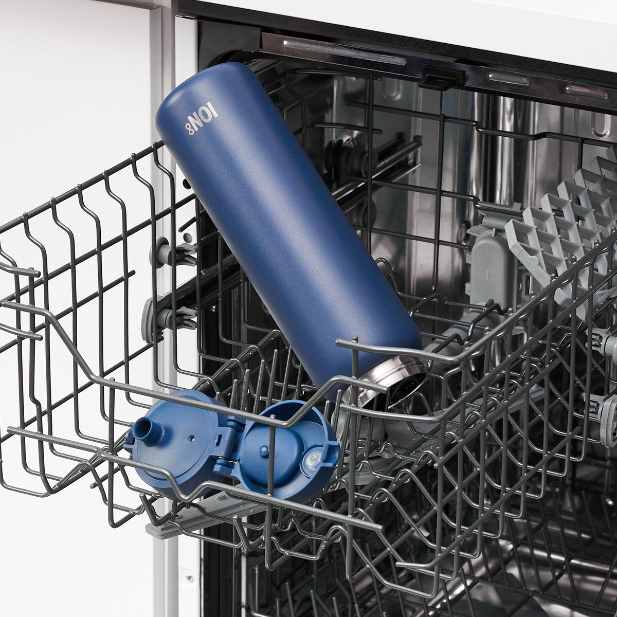 Leak Proof 1 Litre Thermal Water Bottle, Insulated, Ash Navy, 1L *SHIP FROM UK*