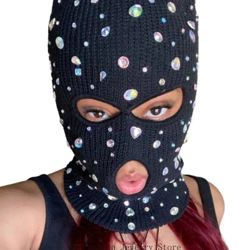 Hooded Face Cover   Halloween Cosplay Balaclava Outdoor