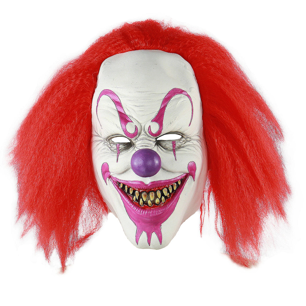 Halloween Costume Mask Scary Party Latex Clown Mask